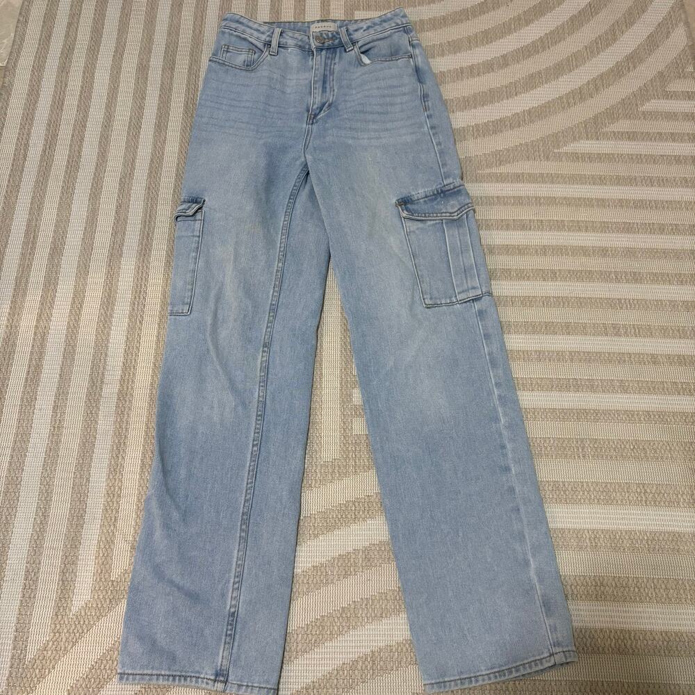 PacSun Light Wash 90's Boyfriend Jeans Women's Size 25 Boho Skater